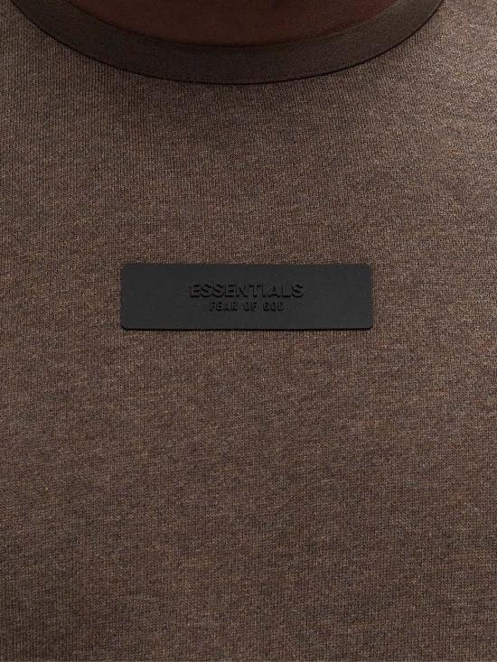  피어오브갓 긴팔 티셔츠 192SU244682F BROWN - FEAR OF GOD