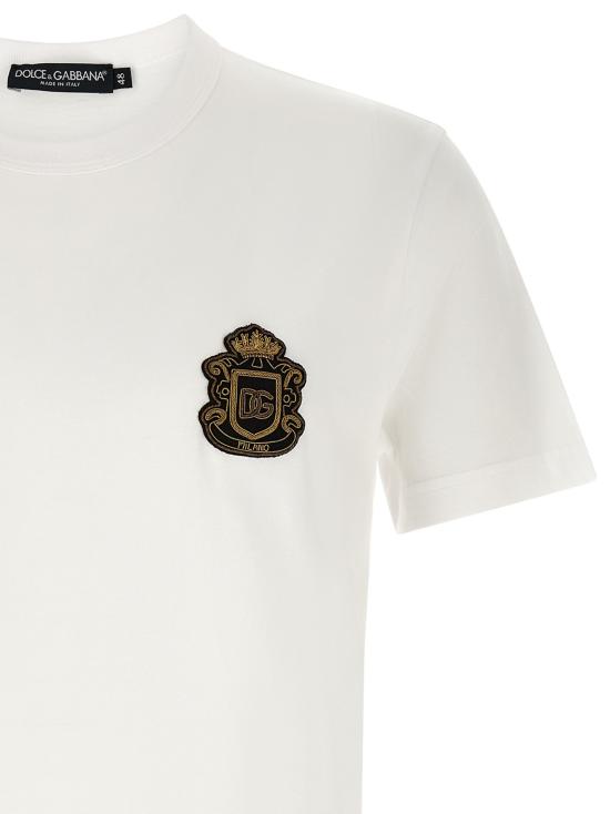26SS 돌체앤가바나 탑 DO329355BM WHITE - DOLCE & GABBANA