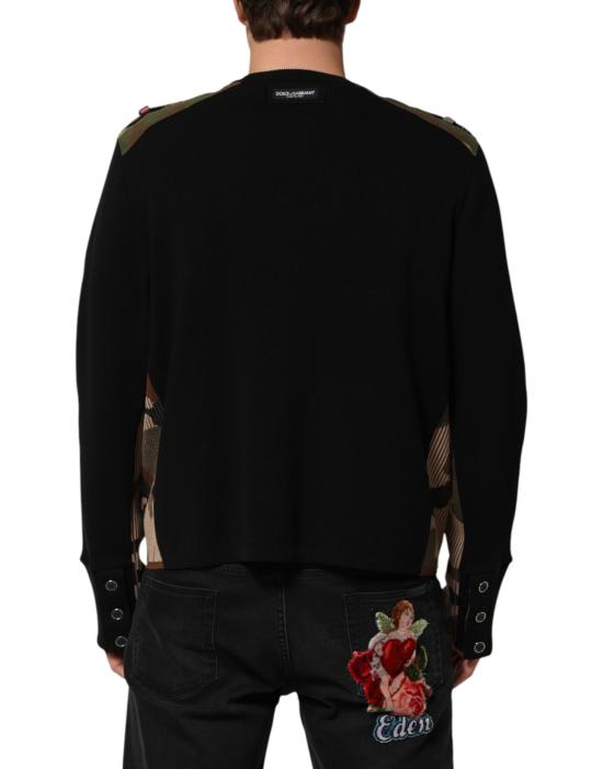  돌체앤가바나 긴팔 티셔츠 TSH86686 BLACK - DOLCE & GABBANA