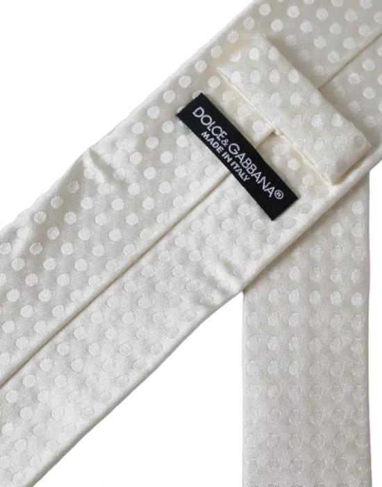  돌체앤가바나 넥타이 KRA3372 WHITE - DOLCE & GABBANA