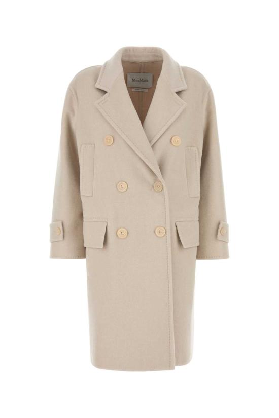 25FW 막스마라 NOGARA 더블 울 캐시미어 코트 2511011091600 001 BEIGE