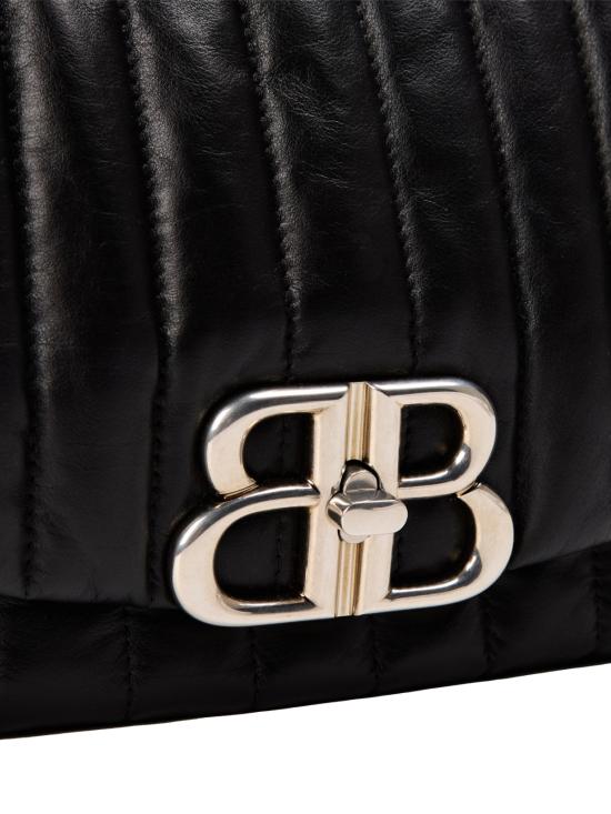 25FW 발렌시아가 모나코 스몰 슬링 백 7878962AA7Z1000 BLACK - BALENCIAGA