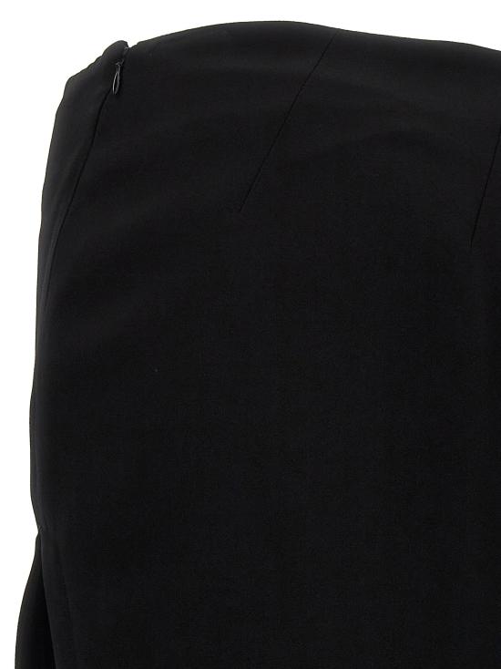  앤 드뮐미스터 스커트 AN274371BM BLACK - ANN DEMEULEMEESTER