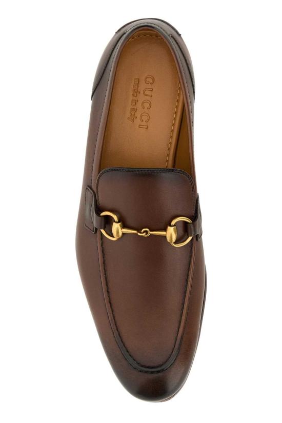  구찌 조던 레더 로퍼 406994BLM00 2024 BROWN - GUCCI