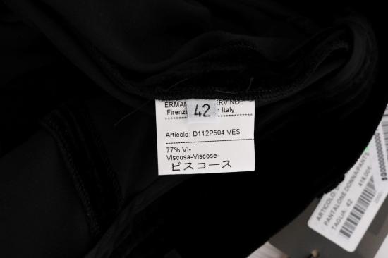  에르마노 설비노 스트레이트 팬츠 SIG30300 BLACK - ERMANNO SCERVINO
