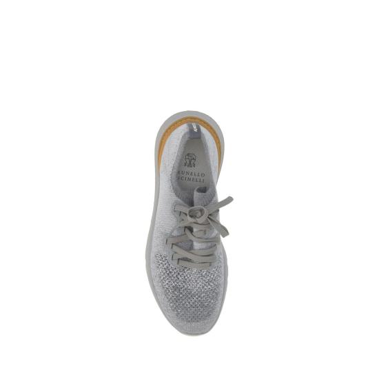 26FW 브루넬로 쿠치넬리 스니커즈 BRMZUKISO250CJN33BB GRAY - BRUNELLO CUCINELLI