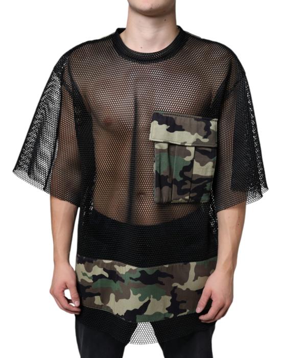  돌체앤가바나 탑 TSH87085 BLACK