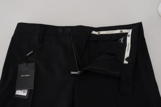  돌체앤가바나 스트레이트 팬츠 PAN73338 BLACK - DOLCE & GABBANA
