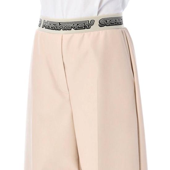 스텔라 맥카트니 스트레이트 팬츠 ST 8992040386772 BEIGE - STELLA MCCARTNEY