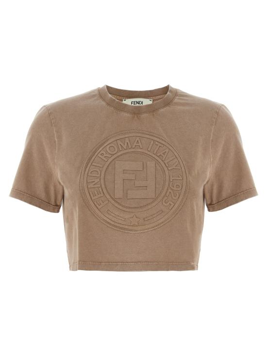  펜디 폴로 티셔츠 FE310031BM BROWN