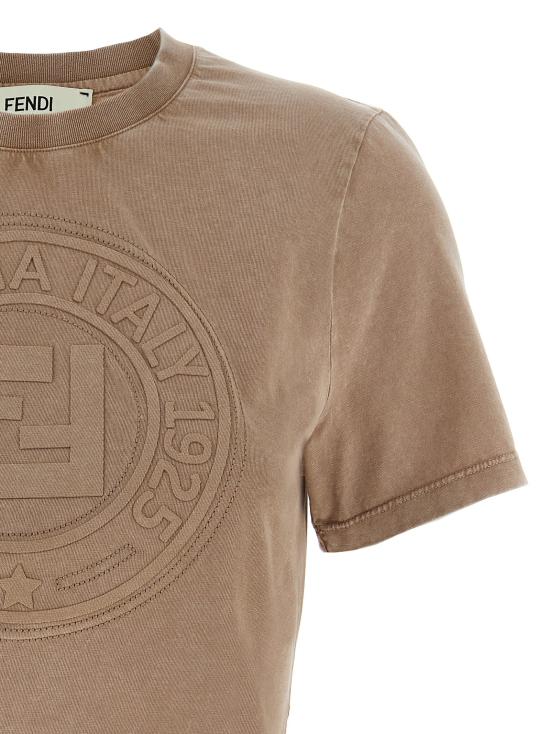  펜디 폴로 티셔츠 FE310031BM BROWN - FENDI