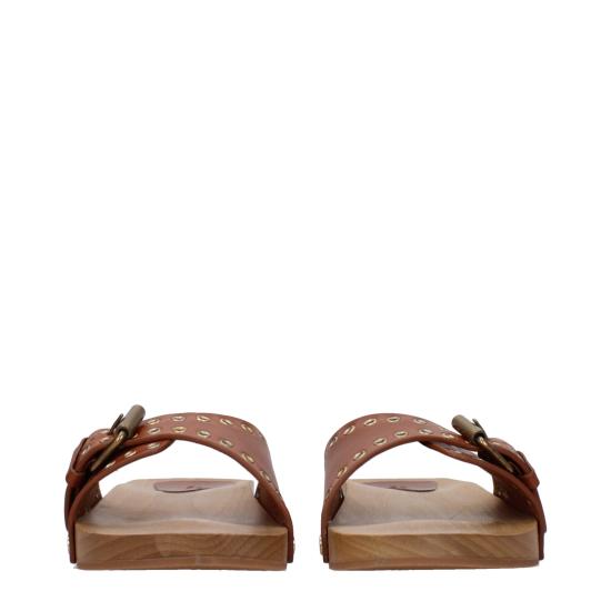  이자벨마랑 뮬/슬리퍼 IS9288802730249BT BROWN - ISABEL MARANT