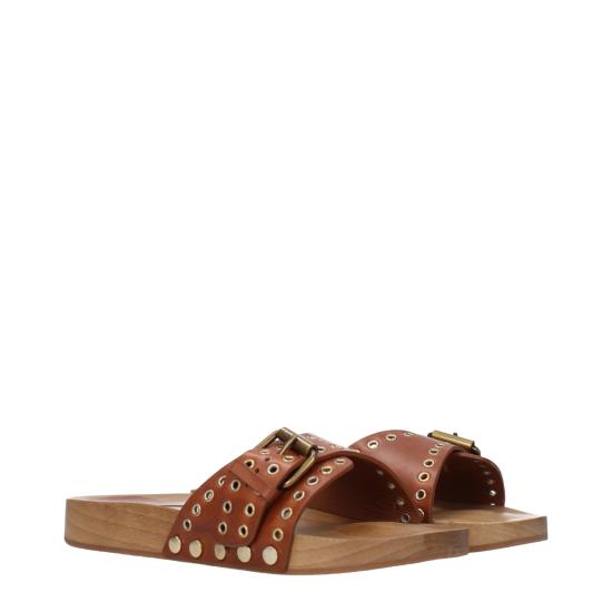  이자벨마랑 뮬/슬리퍼 IS9288802730249BT BROWN - ISABEL MARANT