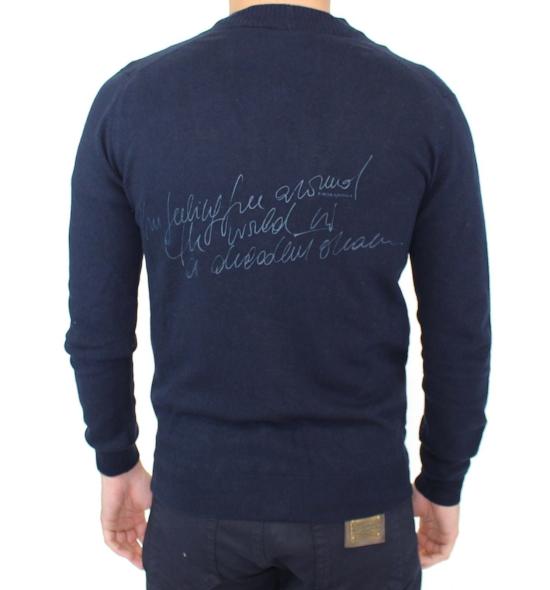  에르마노 설비노 가디건 SIG10106 NAVY - ERMANNO SCERVINO