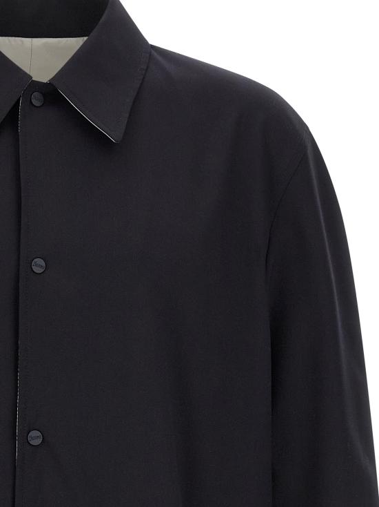 26SS 에르노 코트 HE333714BM BLACK - HERNO
