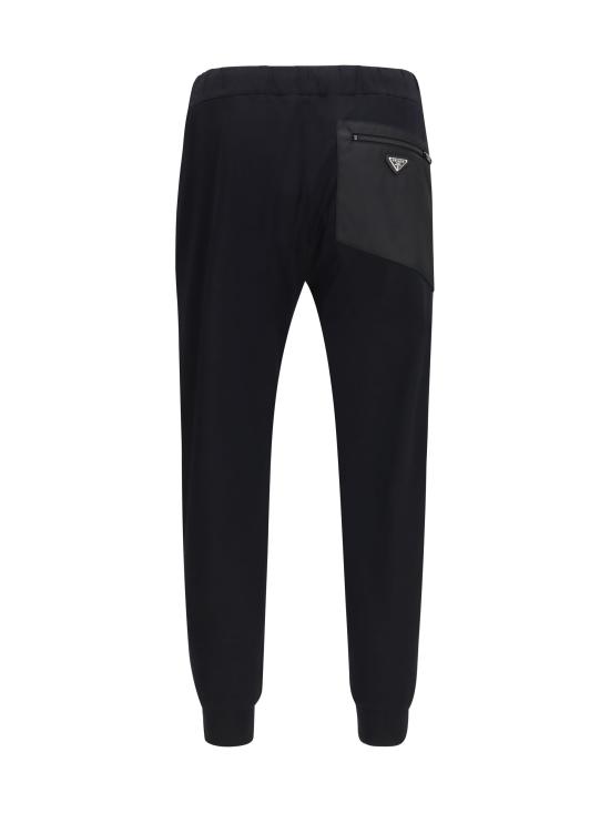 26SS 프라다 트레이닝/조거 팬츠 UJP209SWMO152Z F0002 BLACK - PRADA