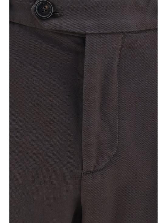 26FW 브루넬로 쿠치넬리 스트레이트 팬츠 M252DI1770 C6348 BROWN - BRUNELLO CUCINELLI