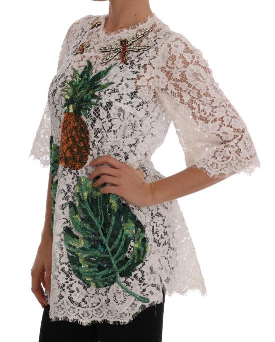  돌체앤가바나 블라우스 DR1358 WHITE - DOLCE & GABBANA