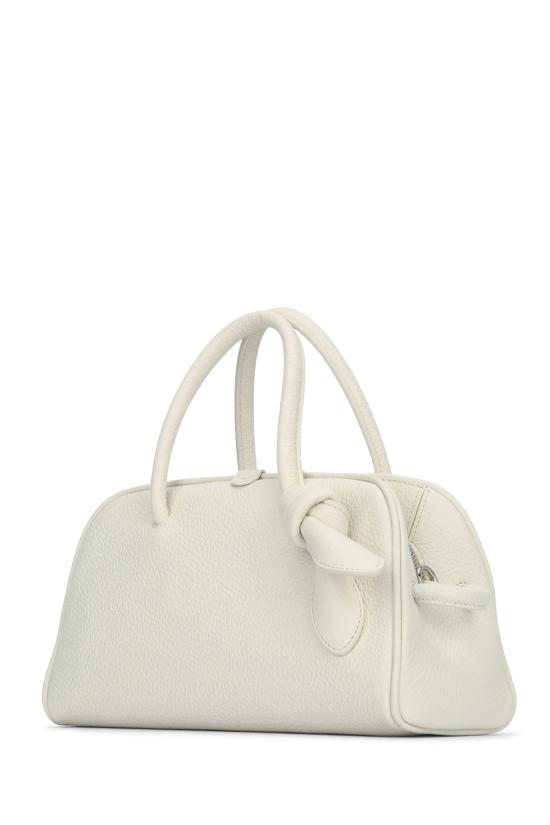 26SS 자크뮈스 TURISMO 투리스모 소프트 스몰 볼링 토트벡 BAW00416AC03A03 115 WHITE - JACQUEMUS
