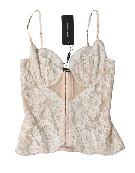  돌체앤가바나 바디수트 티셔츠 BIK2125 BEIGE