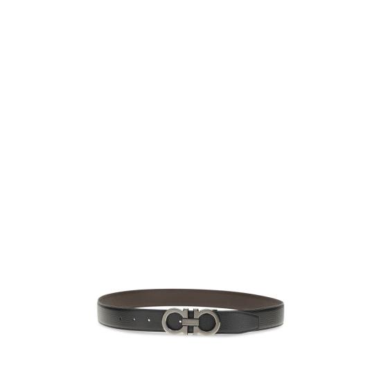26FW 살바토레 페라가모 벨트 FE689134022BB BLACK - SALVATORE FERRAGAMO
