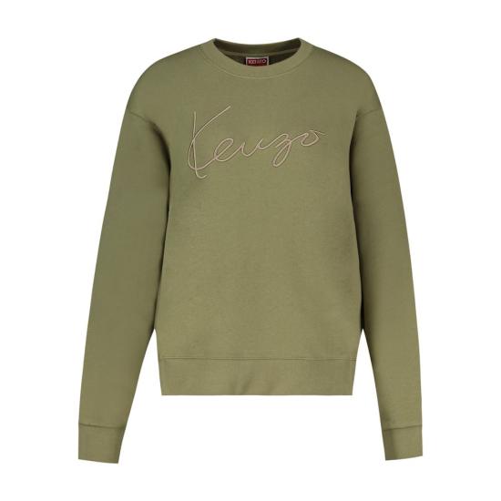  겐조 긴팔 티셔츠 CONFIG KEN026008 KHAKI - KENZO