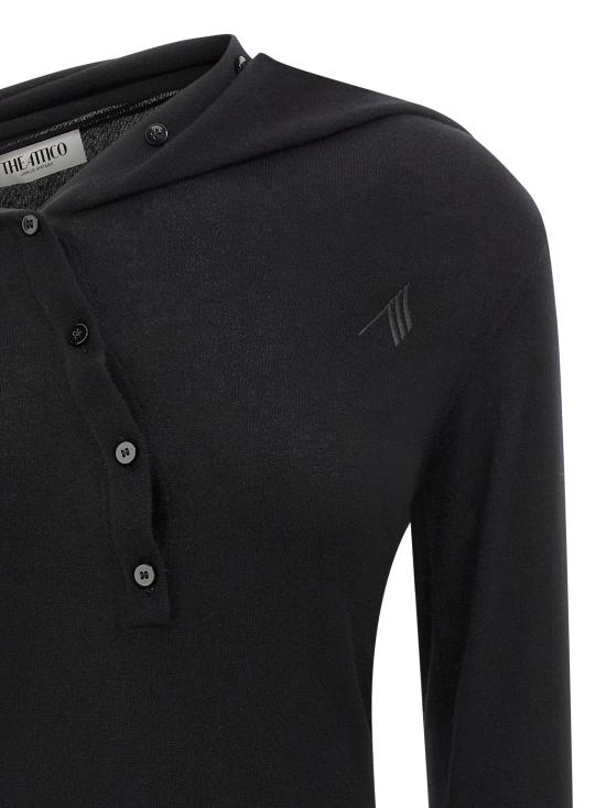 25FW 디 아티코 튜닉 TH314462BM BLACK - THE ATTICO