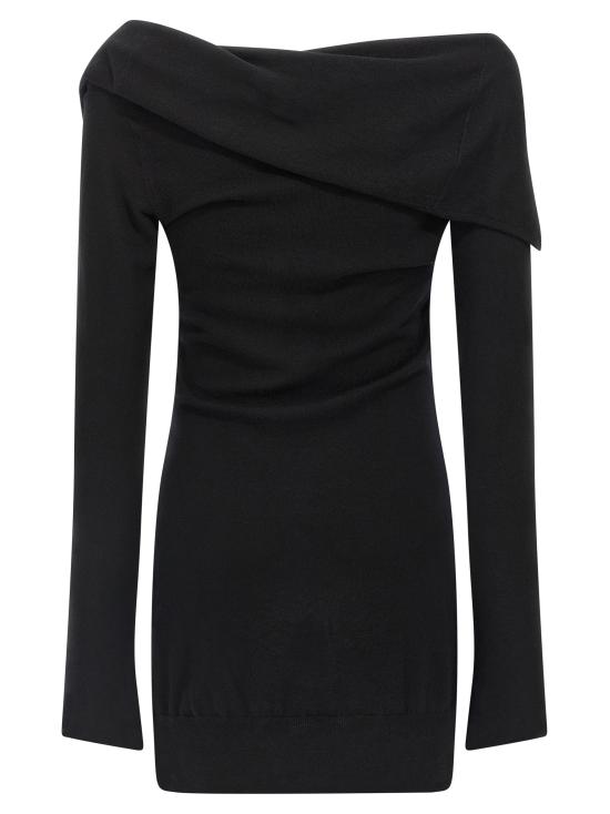 25FW 디 아티코 튜닉 TH314462BM BLACK - THE ATTICO