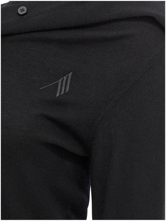 25FW 디 아티코 튜닉 TH314462BM BLACK - THE ATTICO