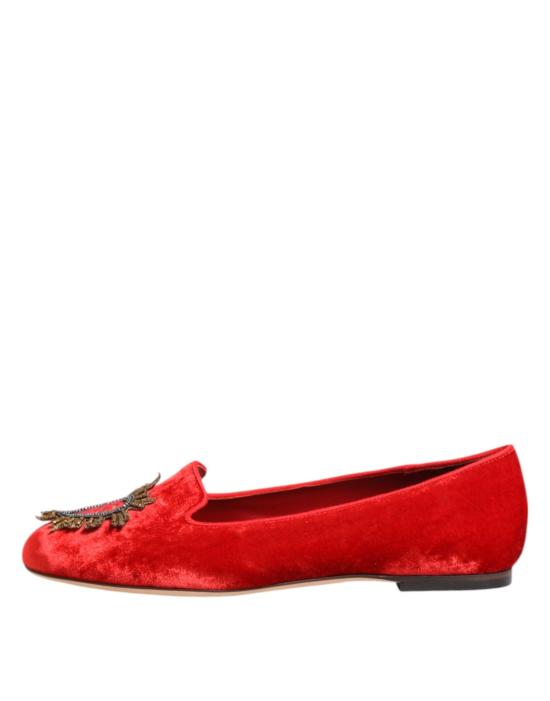  돌체앤가바나 플랫 슈즈 LA12779 RED - DOLCE & GABBANA