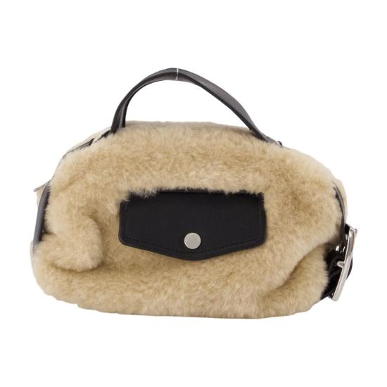 26FW 시몬로샤 미니 바이커 토트백 SMR026002 BEIGE
