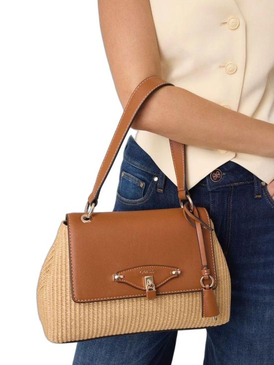  게스 숄더백 HWWG97 53190 NRC ONESIZE Guess BEIGE - GUESS