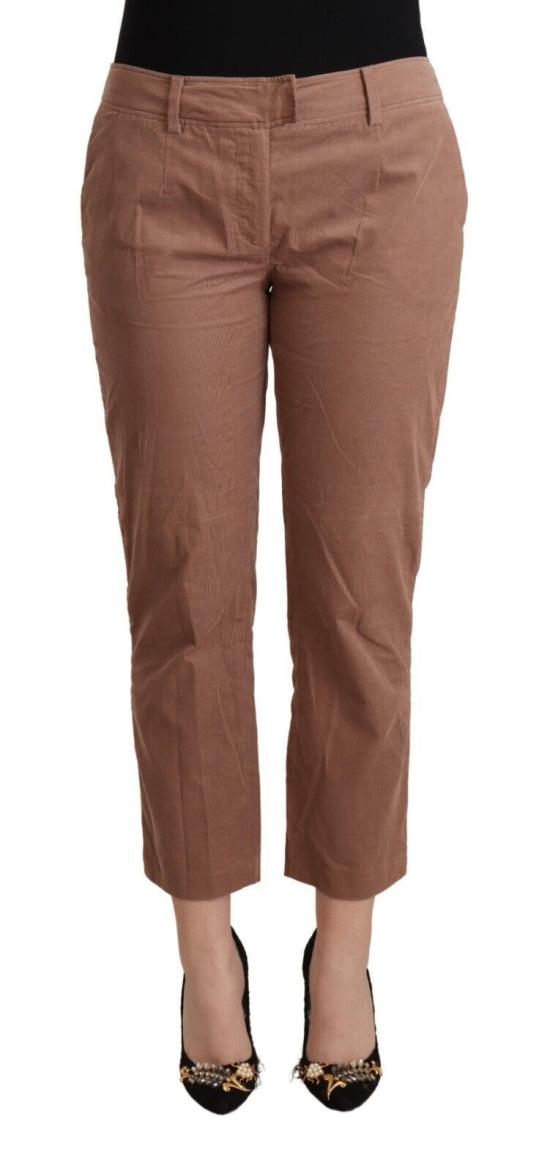  커스텀네셔널 스트레이트 팬츠 PAN70733 BROWN