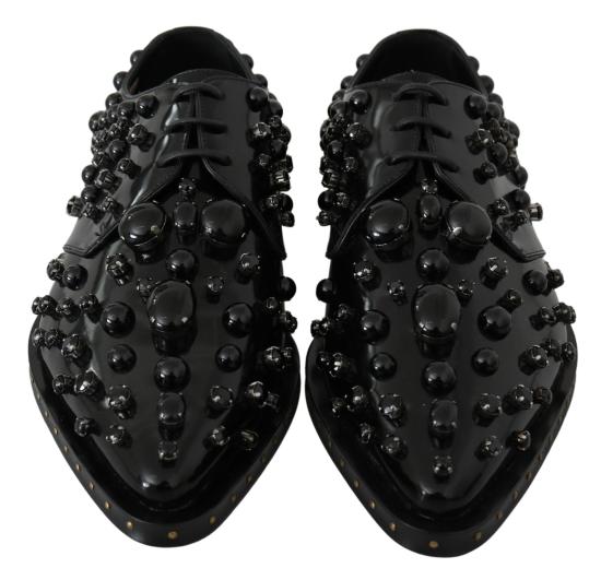  돌체앤가바나 플랫 슈즈 LA7209 BLACK - DOLCE & GABBANA