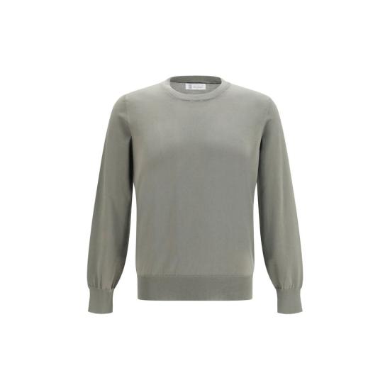  브루넬로 쿠치넬리 긴팔 티셔츠 BRM2900100CXS05BB GRAY