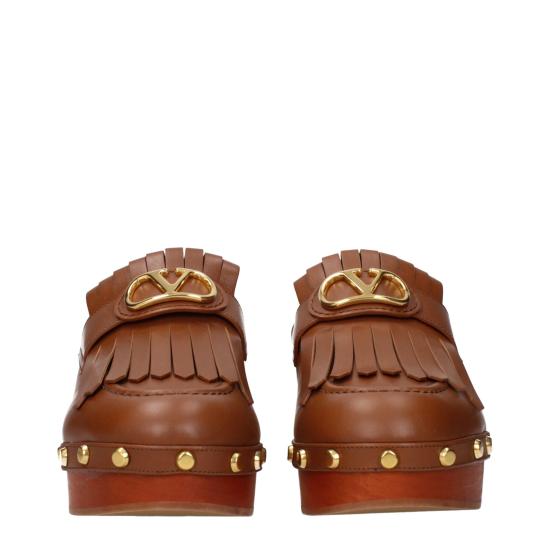  발렌티노 가라바니 뮬/슬리퍼 VA15289158205705BT BROWN - VALENTINO GARAVANI