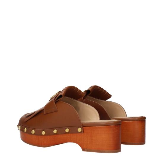  발렌티노 가라바니 뮬/슬리퍼 VA15289158205705BT BROWN - VALENTINO GARAVANI