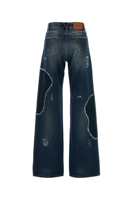 25FW 베르사체 데님 팬츠 10219541A16203 1D800 BLUE - VERSACE