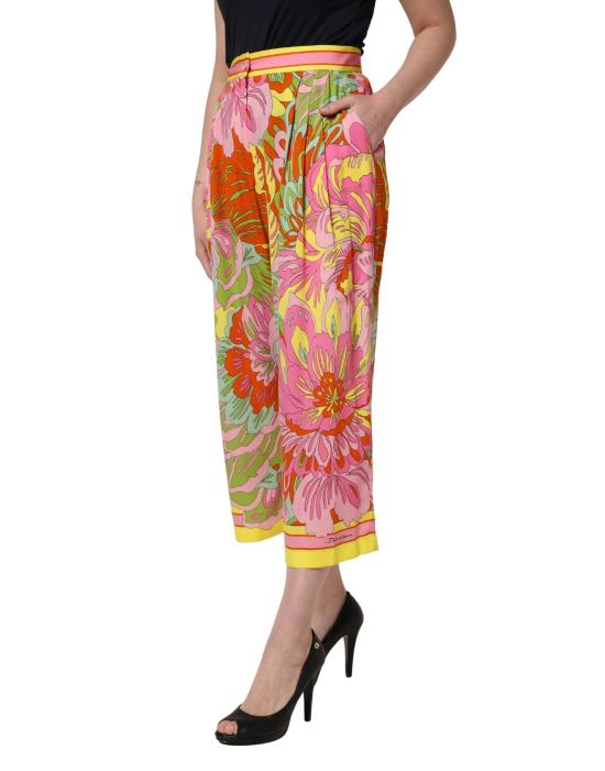 돌체앤가바나 스트레이트 팬츠 PAN77372 MULTICOLOR - DOLCE & GABBANA