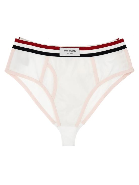  톰브라운 바디수트 티셔츠 TH257695BM WHITE