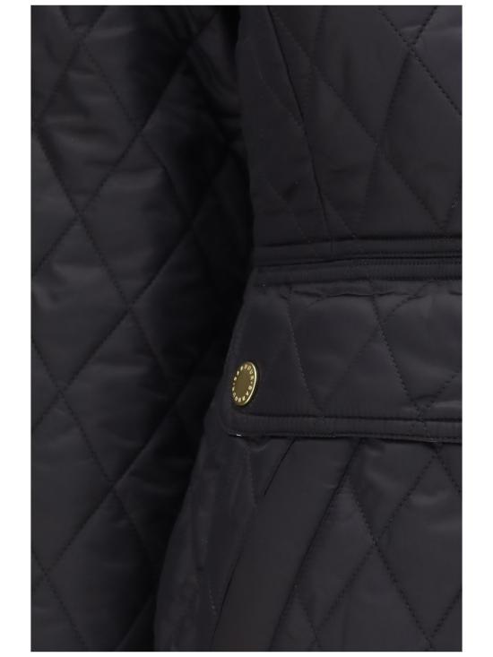 26FW 바버 비드넬 피티드 퀼티드 재킷 LQU1765 BK91 BLACK - BARBOUR