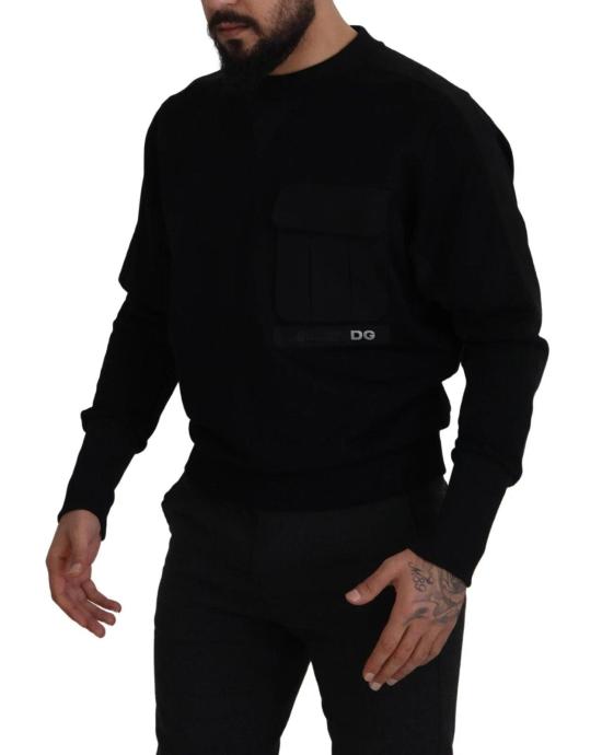  돌체앤가바나 긴팔 티셔츠 TSH7889 BLACK - DOLCE & GABBANA