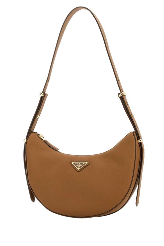 26SS 프라다 아르케 레더 숄더백 1BC2742CYS F03BH BROWN - PRADA