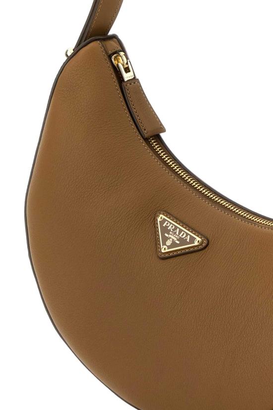 26SS 프라다 아르케 레더 숄더백 1BC2742CYS F03BH BROWN - PRADA