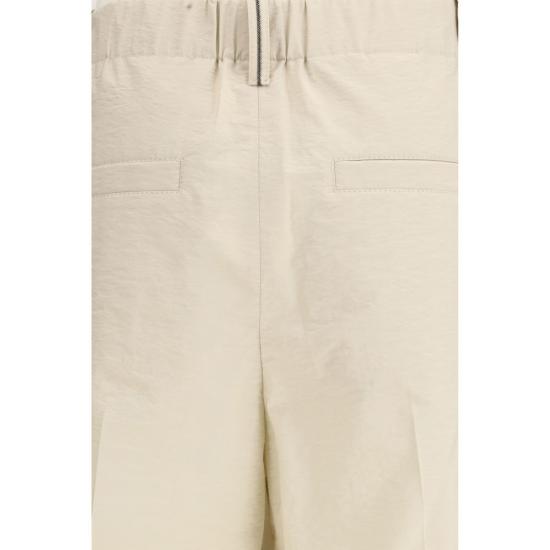 26SS 브루넬로 쿠치넬리 스트레이트 팬츠 BRM0F79P9189C9593BB BEIGE - BRUNELLO CUCINELLI