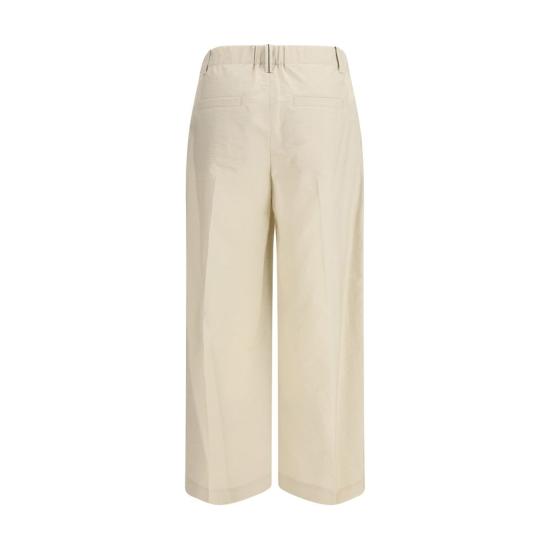 26SS 브루넬로 쿠치넬리 스트레이트 팬츠 BRM0F79P9189C9593BB BEIGE - BRUNELLO CUCINELLI