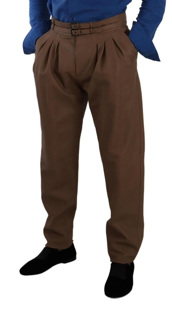  돌체앤가바나 스트레이트 팬츠 PAN72906 BROWN - DOLCE & GABBANA