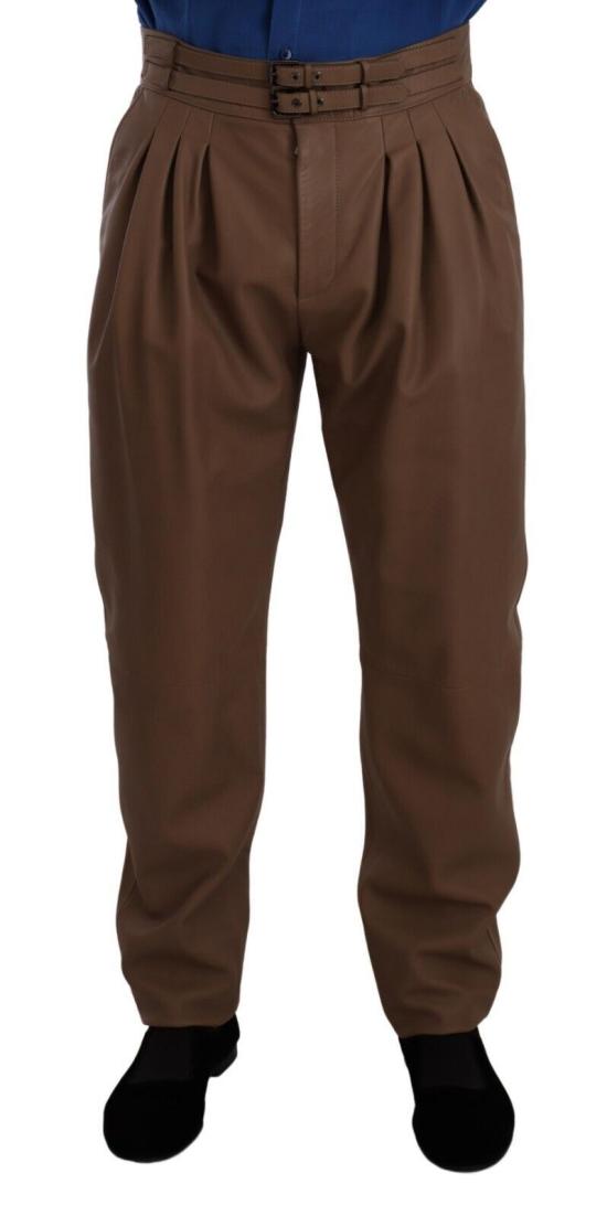  돌체앤가바나 스트레이트 팬츠 PAN72906 BROWN - DOLCE & GABBANA