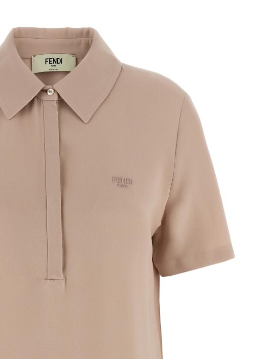  펜디 폴로 티셔츠 FE311434BM BEIGE - FENDI