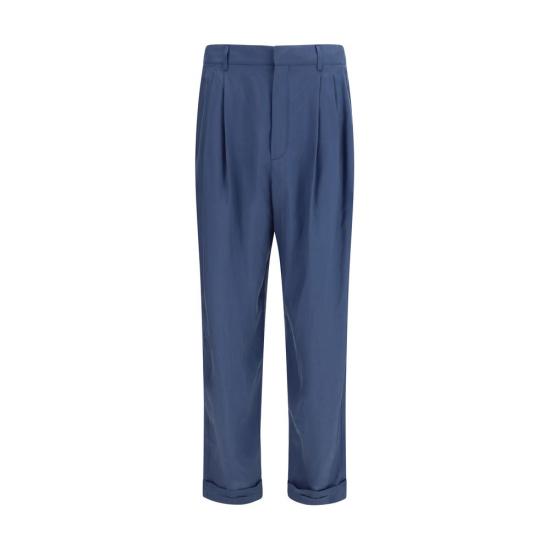 26SS 생로랑 팬츠 SA862381Y6J784812BB BLUE